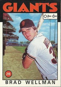1986 O-Pee-Chee Baseball Cards 041      Brad Wellman